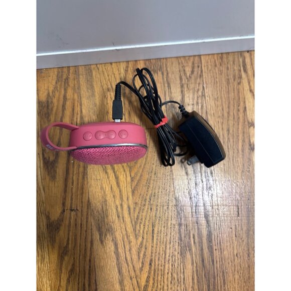 Pink Portable Bluetooth Speaker With Charging Cable - Picture 2 of 5